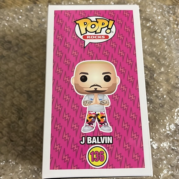 J Balvin Funko Pop! Figurine NEW Limited Edition acquired 2023 - Picture 6 of 8
